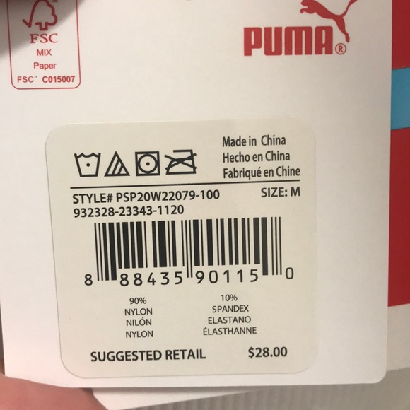 Puma Athletic/Athleisure Sports Bra, NWT! - Picture 7 of 7